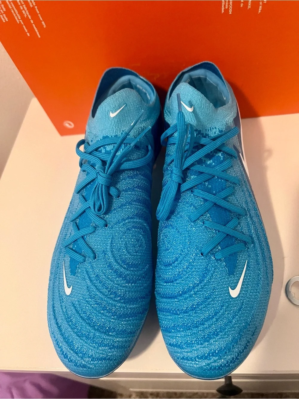 Nike Phantom GX II Elite SG-Pro Football Cleats Blue US 9 FQ9034-400